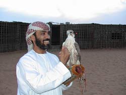 Mohamed et le faucon