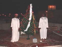 Sapin de Noël en pays arabe